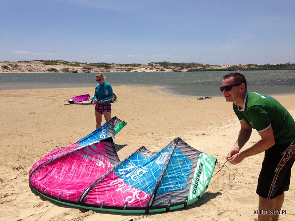 Nauka kitesurfingu w Brazylii.jpg